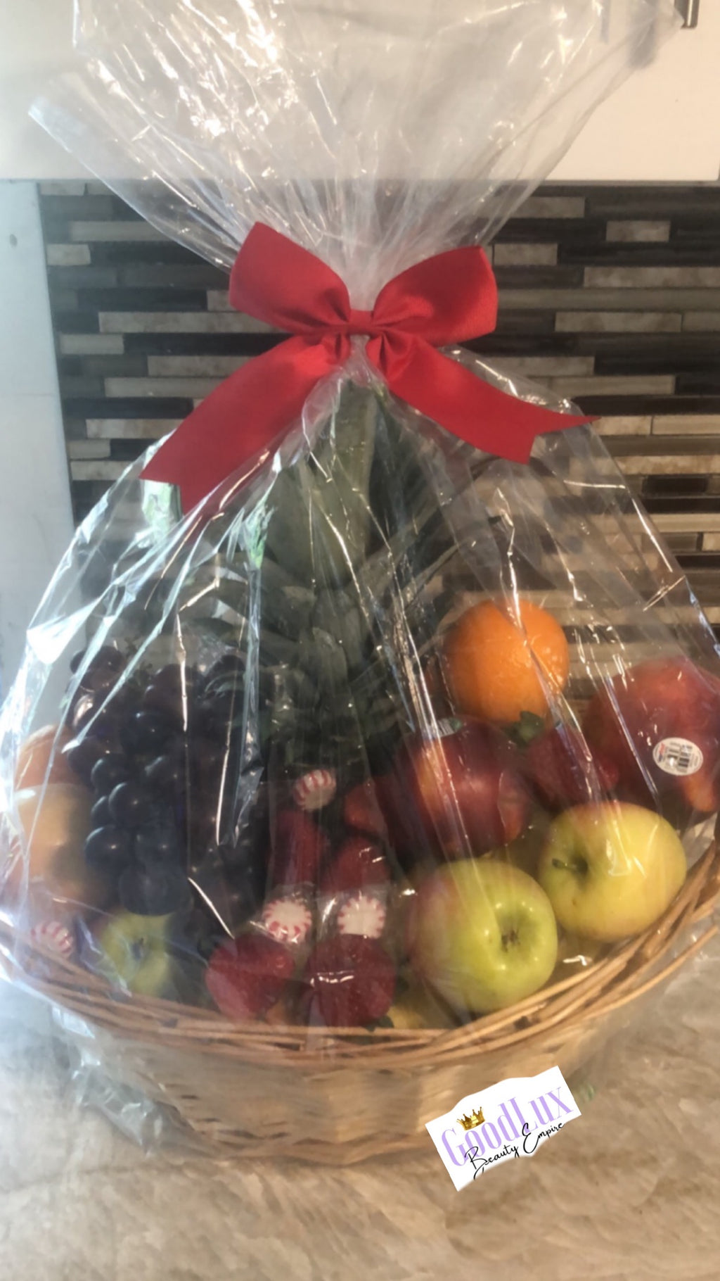 Assorted Fruit Gift Basket