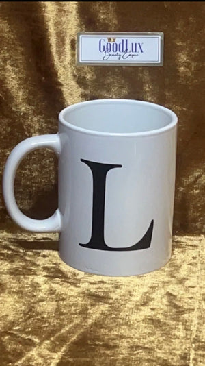 Letter L initial Mug Gift