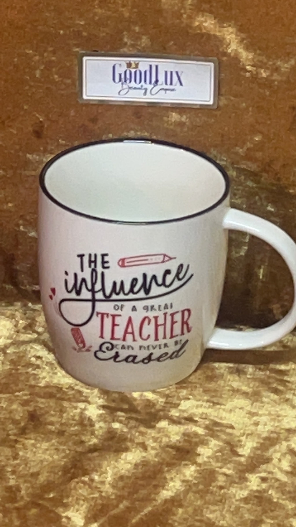 The Influence of A Teacher mug