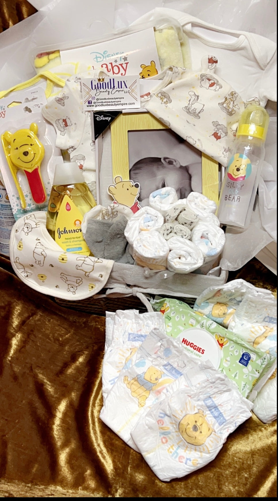 Unisex Baby Shower Gift Basket