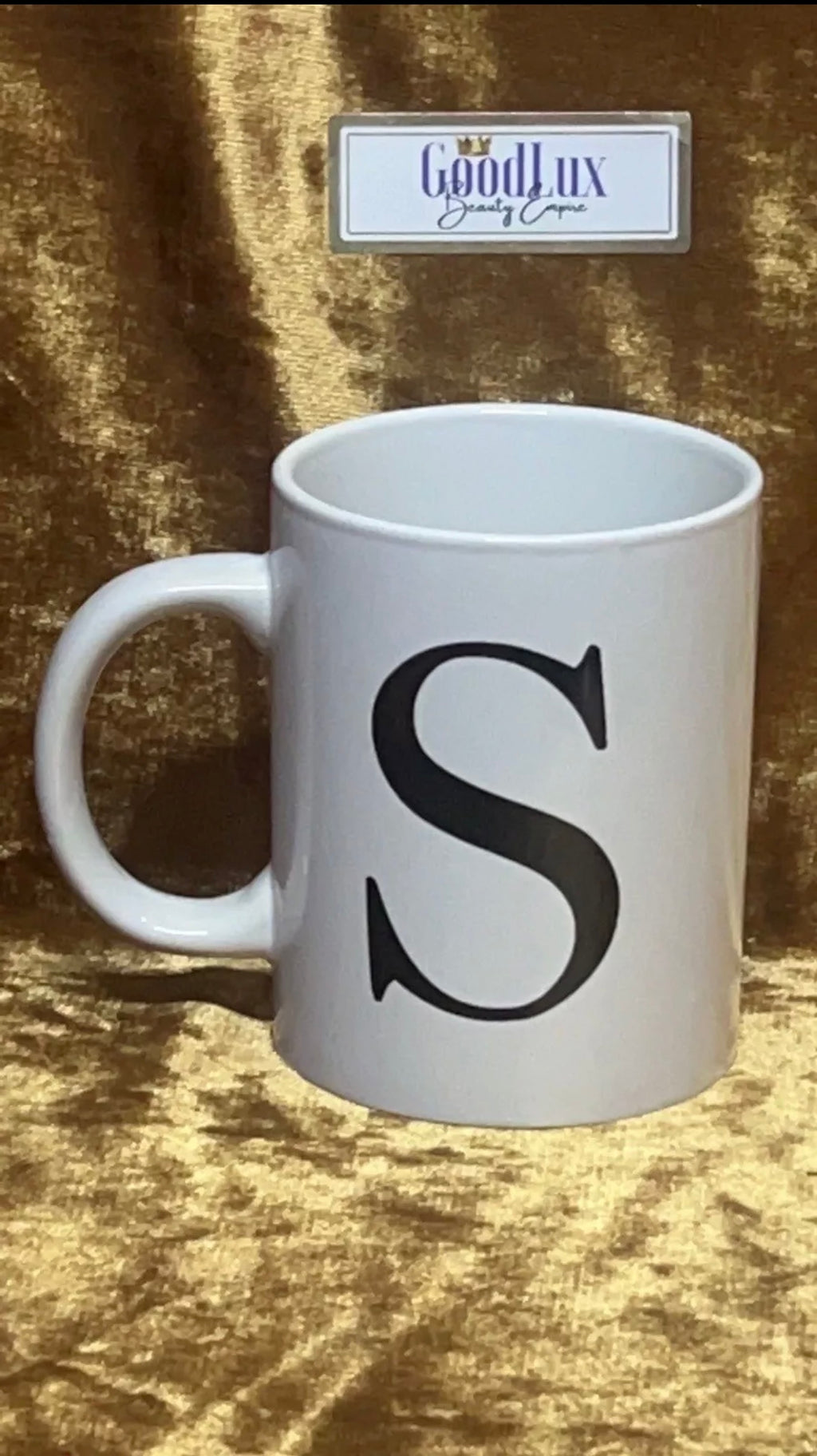 Letter S initial Mug Gift