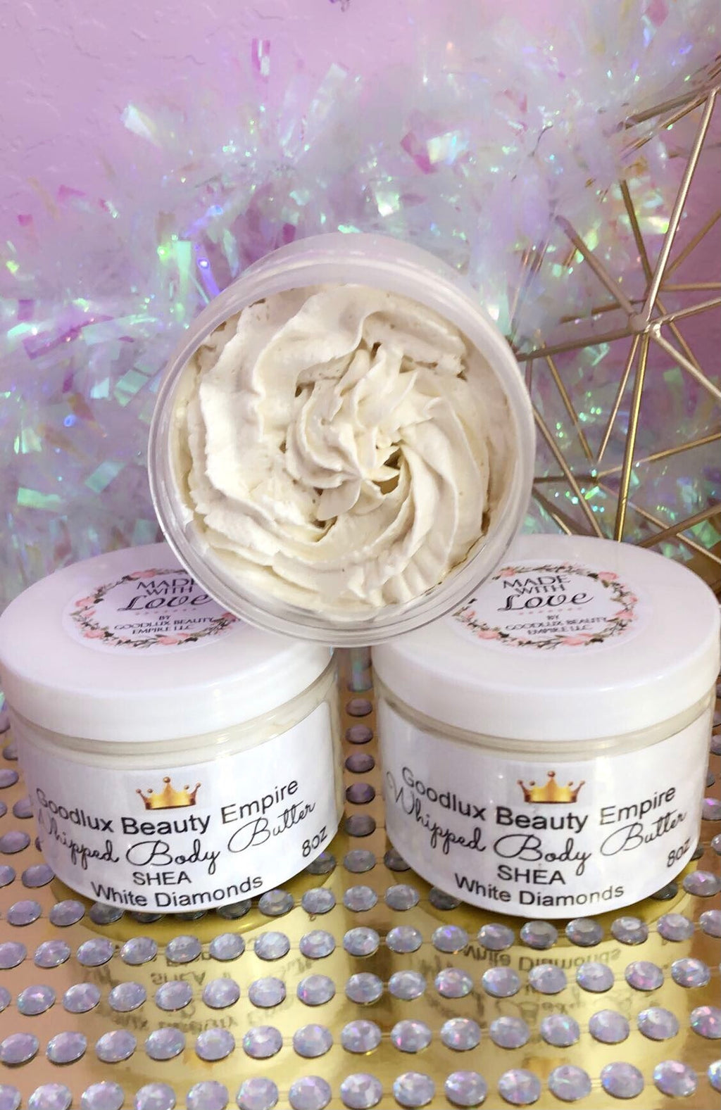 Our impression of White Diamonds Whipped Body Butter